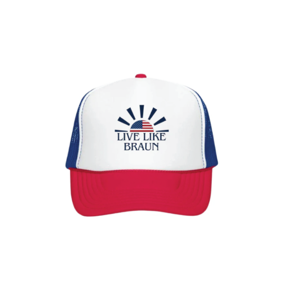 Red, White, & Blue USA LLB Trucker Hat