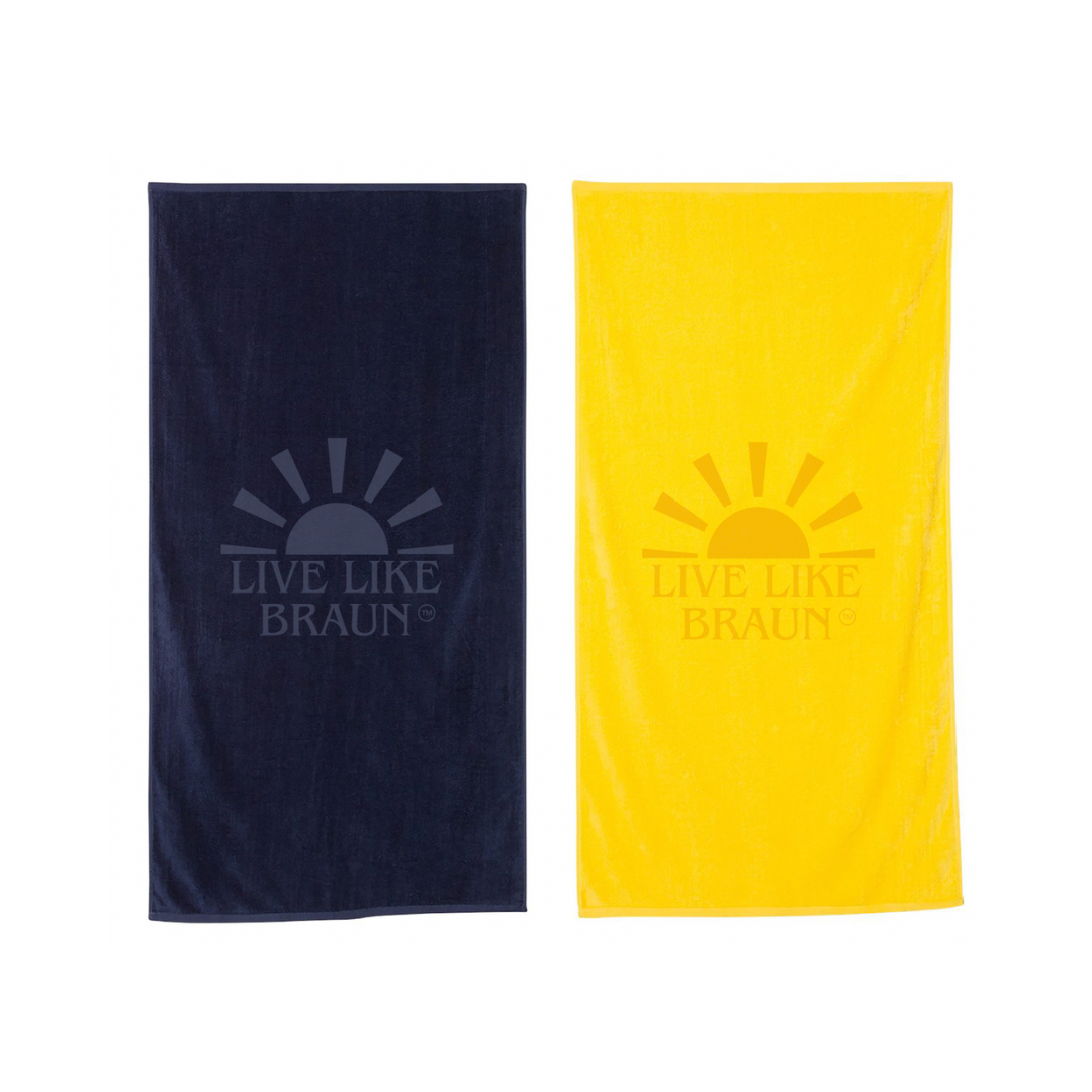 Live Like Braun - Beach Towel