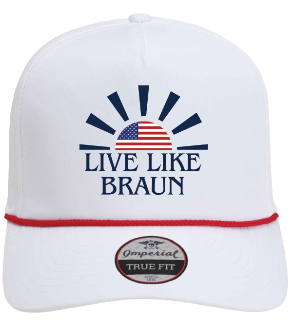 Red, White, & Blue USA LLB Golf Hat