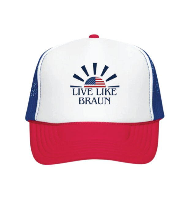 Red, White, & Blue USA LLB Trucker Hat