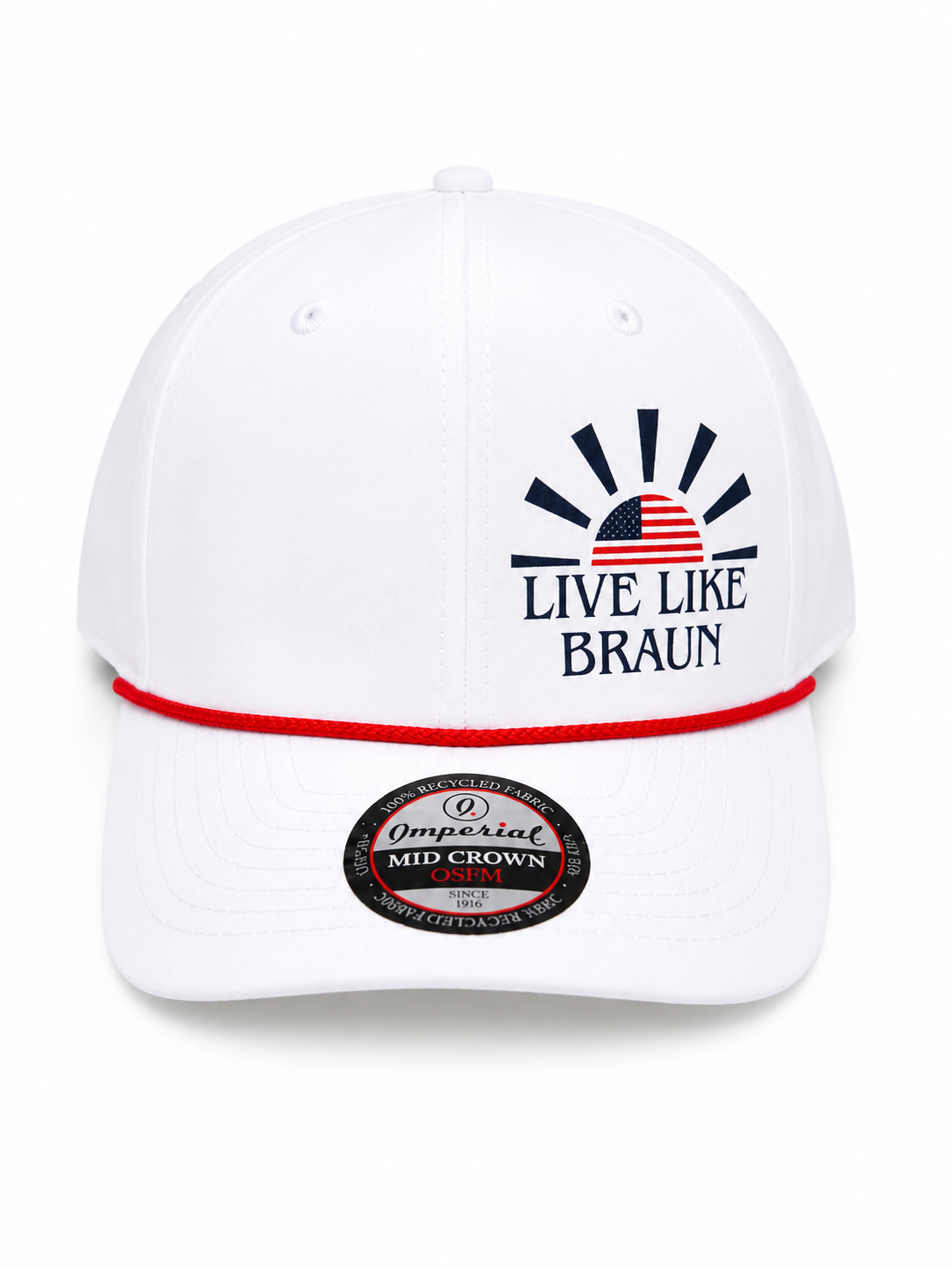 Red, White, & Blue USA LLB Golf Hat