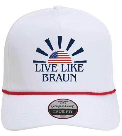 Red, White, & Blue USA LLB Golf Hat
